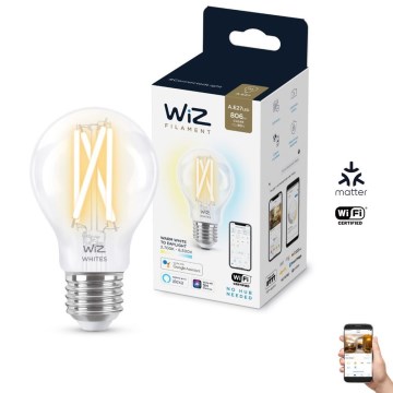 LED Prigušiva žarulja FILAMENT A60 E27/6,7W/230V 2700-6500K CRI 90 Wi-Fi - WiZ