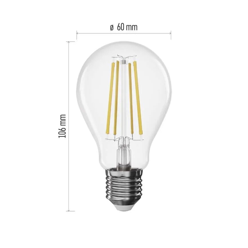 LED Prigušiva žarulja FILAMENT A60 E27/7,5W/230V 4000K