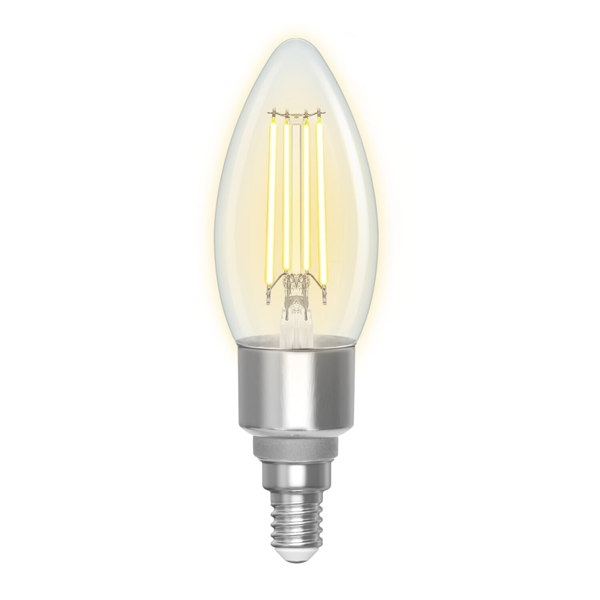 LED Prigušiva žarulja FILAMENT C35 E14/4,5W/230V 2700-6500K Wi-Fi - Aigostar