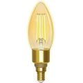 LED Prigušiva žarulja FILAMENT C35 E14/4,5W/230V 2700-6500K Wi-Fi - Aigostar