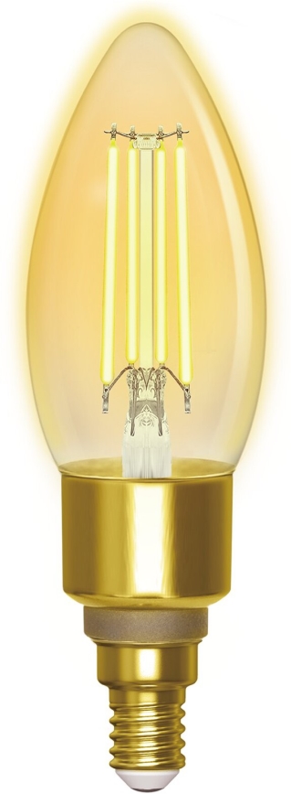 LED Prigušiva žarulja FILAMENT C35 E14/4,5W/230V 2700-6500K Wi-Fi - Aigostar