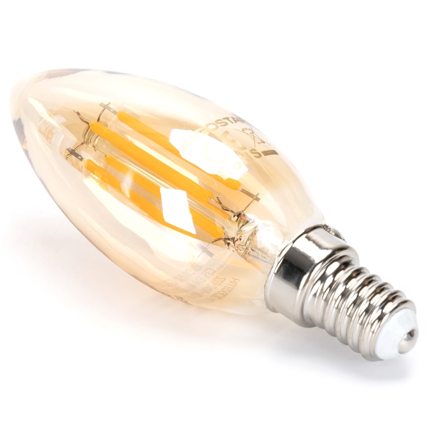 LED Prigušiva žarulja FILAMENT C35 E14/4W/230V 2200K - Aigostar