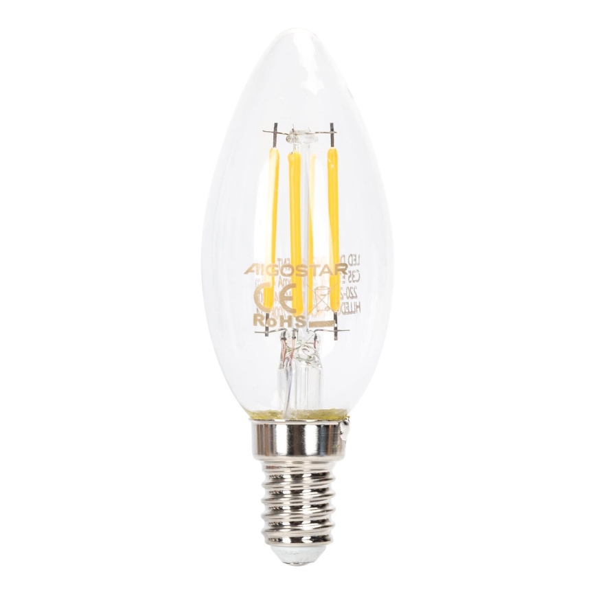 LED Prigušiva žarulja FILAMENT C35 E14/4W/230V 2700K - Aigostar