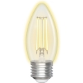 LED Prigušiva žarulja FILAMENT C35 E27/4,5W/230V 2700-6500K Wi-Fi - Aigostar
