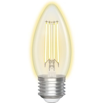 LED Prigušiva žarulja FILAMENT C35 E27/4,5W/230V 2700-6500K Wi-Fi - Aigostar
