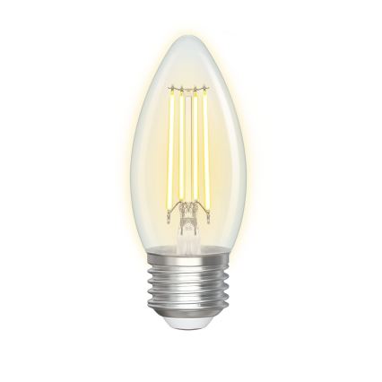 LED Prigušiva žarulja FILAMENT C35 E27/4,5W/230V 2700-6500K Wi-Fi - Aigostar