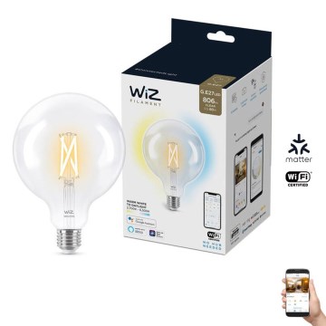 LED Prigušiva žarulja FILAMENT G125 E27/7W/230V 2700-6500K CRI 90 Wi-Fi - WiZ
