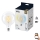 LED Prigušiva žarulja FILAMENT G125 E27/7W/230V 2700-6500K CRI 90 Wi-Fi - WiZ