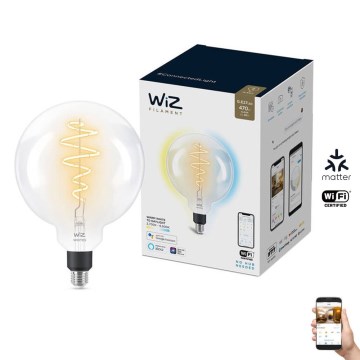 LED Prigušiva žarulja FILAMENT G200 E27/6,5W/230V 2700-6500K CRI 90 Wi-Fi - WiZ