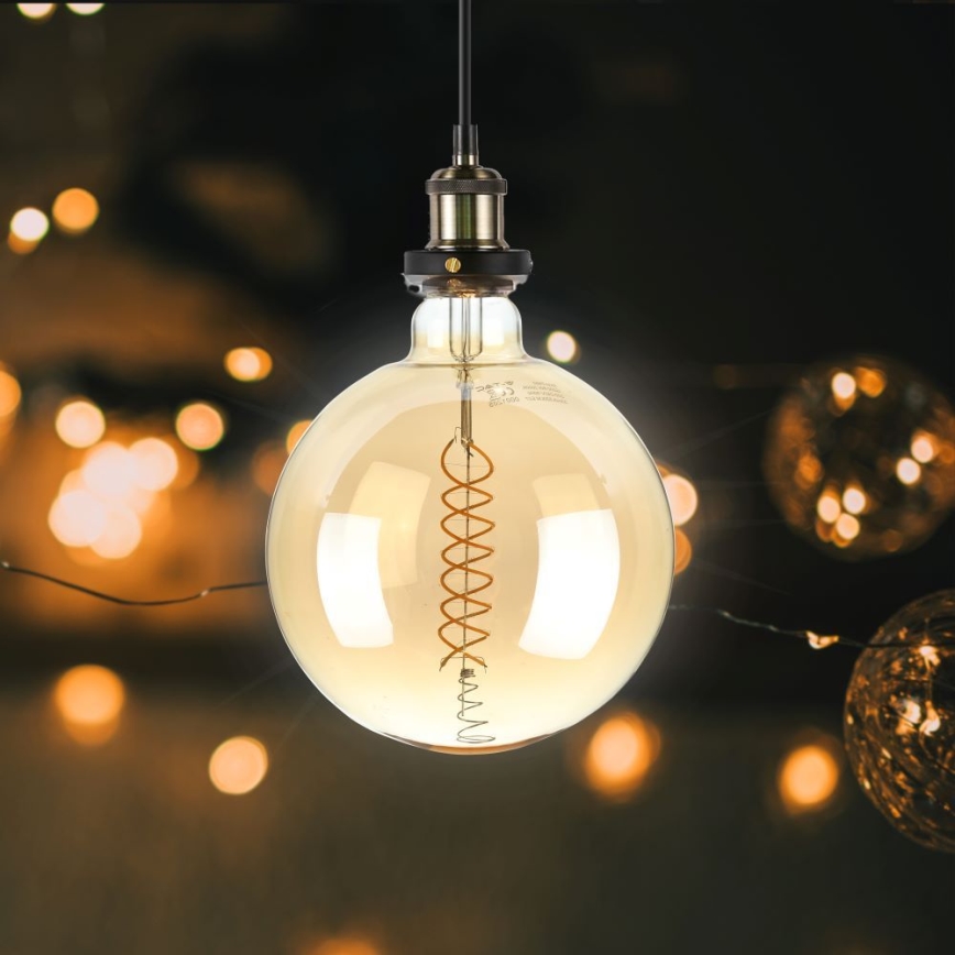 LED Prigušiva žarulja FILAMENT G200 E27/8W/230V 1800K