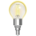 LED Prigušiva žarulja FILAMENT G45 E14/4,5W/230V 2700-6500K Wi-Fi - Aigostar