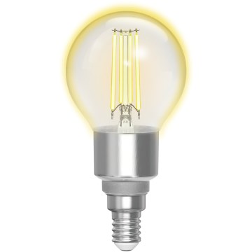 LED Prigušiva žarulja FILAMENT G45 E14/4,5W/230V 2700-6500K Wi-Fi - Aigostar