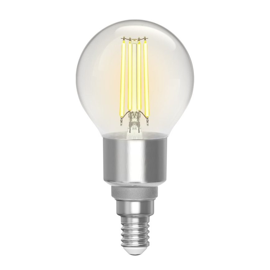 LED Prigušiva žarulja FILAMENT G45 E14/4,5W/230V 2700-6500K Wi-Fi - Aigostar