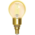 LED Prigušiva žarulja FILAMENT G45 E14/4,5W/230V 2700-6500K Wi-Fi - Aigostar