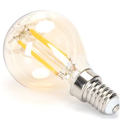 LED Prigušiva žarulja FILAMENT G45 E14/4W/230V 2200K - Aigostar