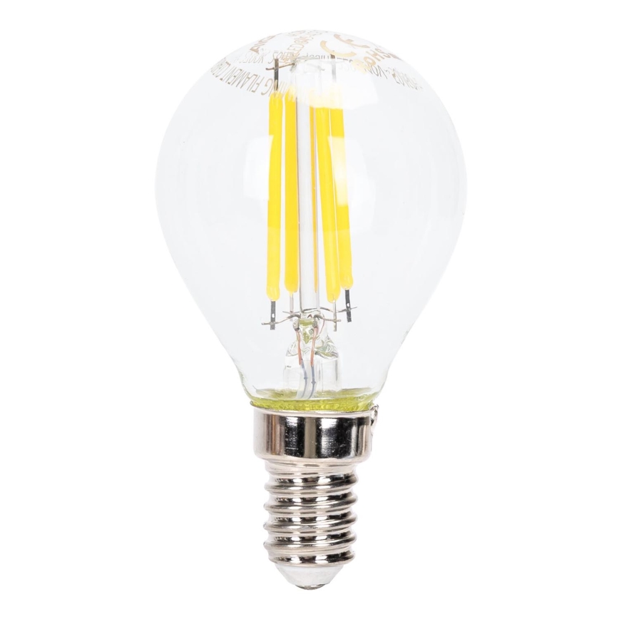 LED Prigušiva žarulja FILAMENT G45 E14/4W/230V 6500K - Aigostar