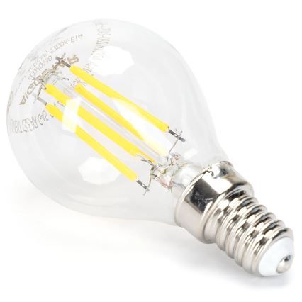 LED Prigušiva žarulja FILAMENT G45 E14/4W/230V 6500K - Aigostar
