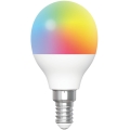 LED Prigušiva žarulja FILAMENT G45 E14/6,5W/230V 2700-6500K Wi-Fi - Aigostar