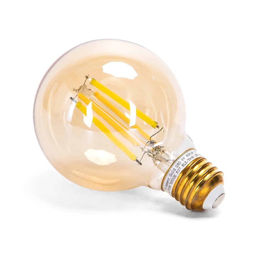 LED Prigušiva žarulja FILAMENT MESH Smart G80 E27/6W/230V 2700-6500K - Aigostar