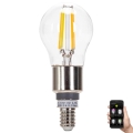 LED Prigušiva žarulja FILAMENT MESH Smart G45 E14/4,5W/230V 2700-6500K - Aigostar