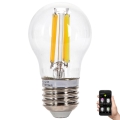LED Prigušiva žarulja FILAMENT MESH Smart G45 E27/4,5W/230V 2700-6500K - Aigostar