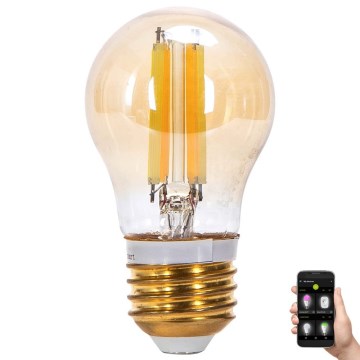 LED Prigušiva žarulja FILAMENT MESH Smart G45 E27/4,5W/230V 2700-6500K - Aigostar