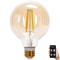 LED Prigušiva žarulja FILAMENT MESH Smart G95 E27/6W/230V 2700-6500K - Aigostar