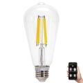 LED Prigušiva žarulja FILAMENT MESH Smart ST64 E27/6W/230V 2700-6500K - Aigostar