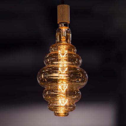 LED Prigušiva žarulja FILAMENT S200 E27/8W/230V 1800K