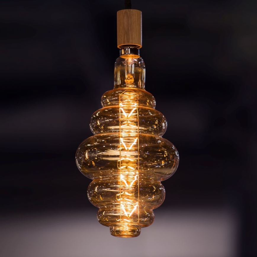 LED Prigušiva žarulja FILAMENT S200 E27/8W/230V 1800K