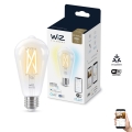 LED Prigušiva žarulja FILAMENT ST64 E27/6,7W/230V 2700-6500K CRI 90 Wi-Fi - WiZ