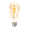 LED Prigušiva žarulja FILAMENT ST64 E27/6W/230V 2200K - Aigostar