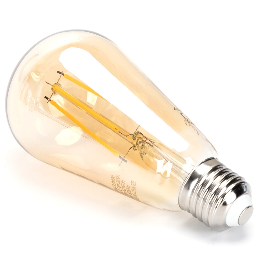 LED Prigušiva žarulja FILAMENT ST64 E27/6W/230V 2200K - Aigostar