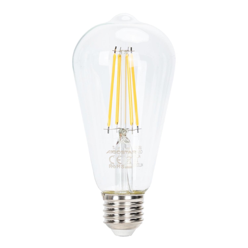 LED Prigušiva žarulja FILAMENT ST64 E27/6W/230V 2700K - Aigostar