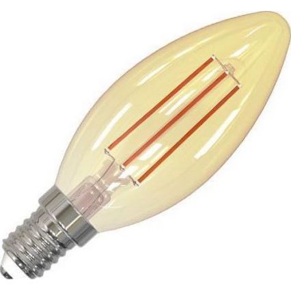 LED Prigušiva žarulja FILAMENT VINTAGE C35 E14/6W/230V 2000K