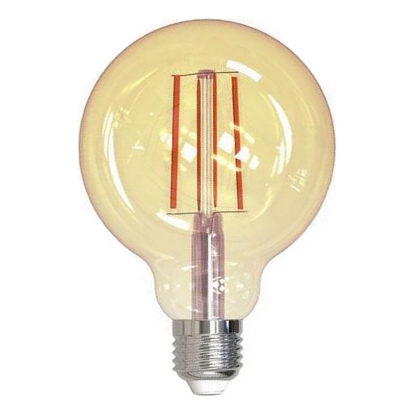 LED Prigušiva žarulja FILAMENT VINTAGE G95 E27/12W/230V 2000K