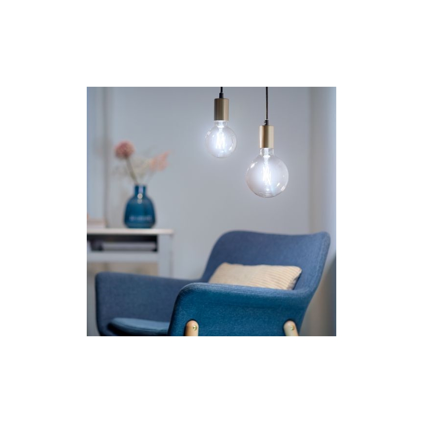 LED Prigušiva žarulja FILAMENT G125 E27/7W/230V 2700-6500K CRI 90 Wi-Fi - WiZ
