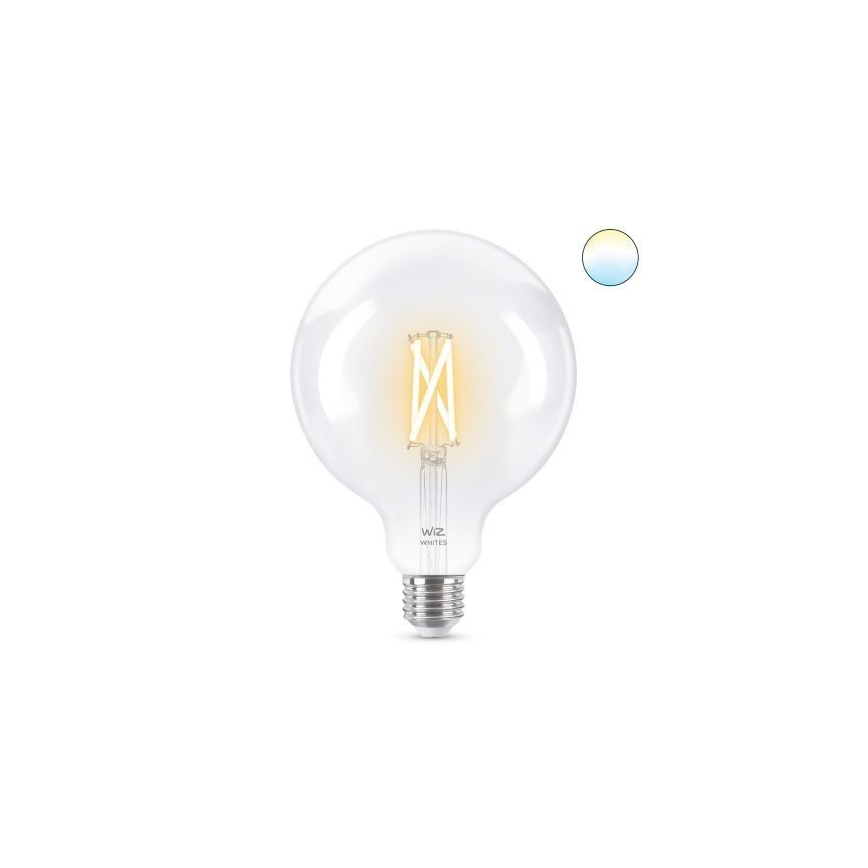 LED Prigušiva žarulja FILAMENT G125 E27/7W/230V 2700-6500K CRI 90 Wi-Fi - WiZ