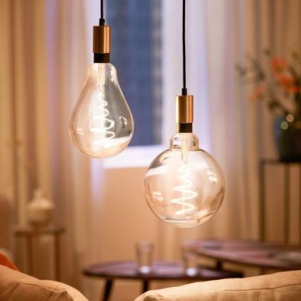 LED Prigušiva žarulja FILAMENT G200 E27/6,5W/230V 2700-6500K CRI 90 Wi-Fi - WiZ