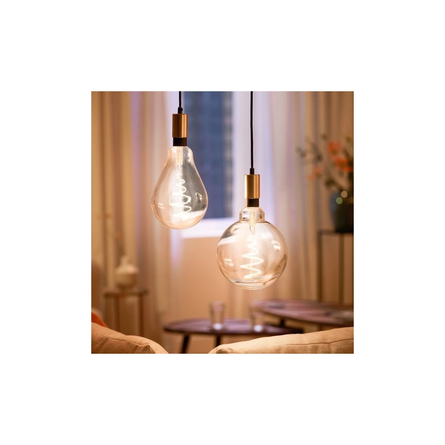 LED Prigušiva žarulja FILAMENT G200 E27/6,5W/230V 2700-6500K CRI 90 Wi-Fi - WiZ