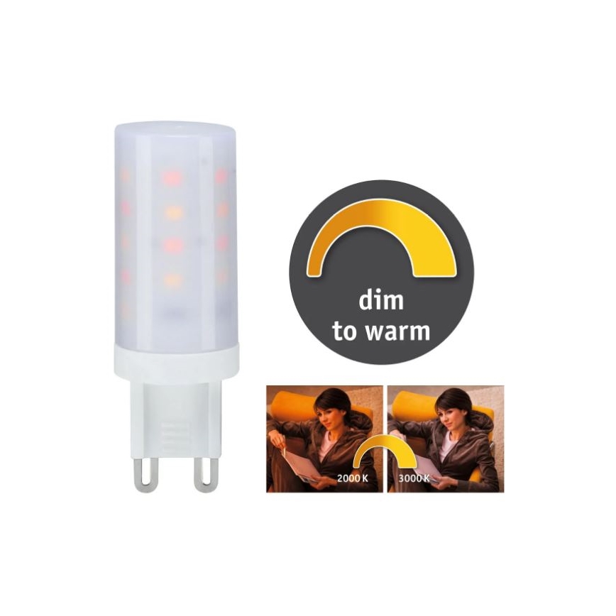 LED Prigušiva žarulja G9/4W/230V 2000-3000K - Paulmann 28819