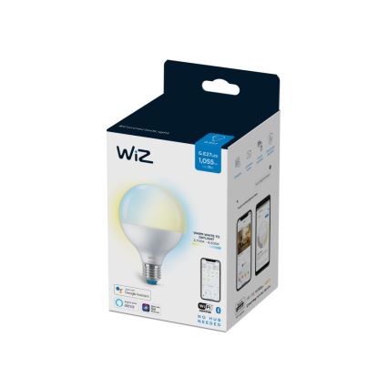 LED Prigušiva žarulja G95 E27/11W/230V 2700-6500K CRI 90 Wi-Fi - WiZ