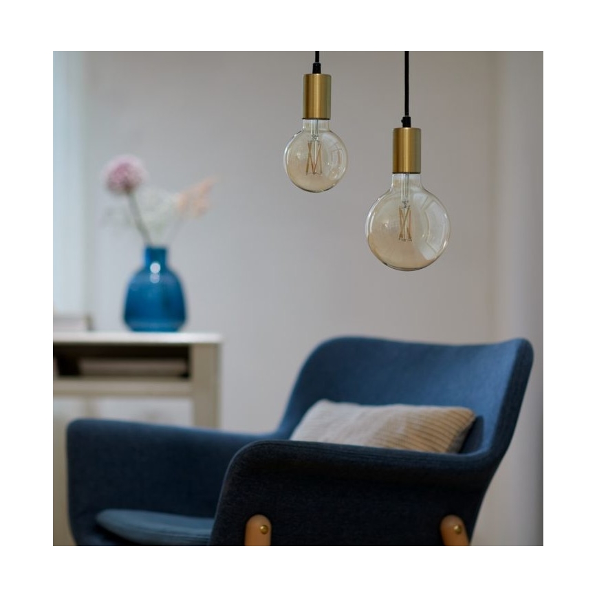 LED Prigušiva žarulja FILAMENT G95 E27/6,7W/230V 2700-6500K CRI 90 Wi-Fi - WiZ
