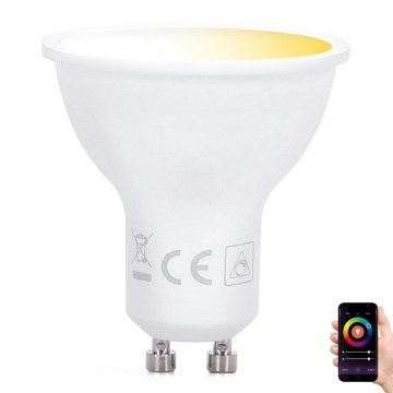 LED Prigušiva žarulja GU10/5W/230V 3000-6500K Wi-Fi - Aigostar