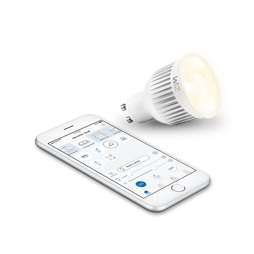 LED Prigušiva žarulja GU10/6,5W/230V 2700-6500K Wi-Fi - WiZ