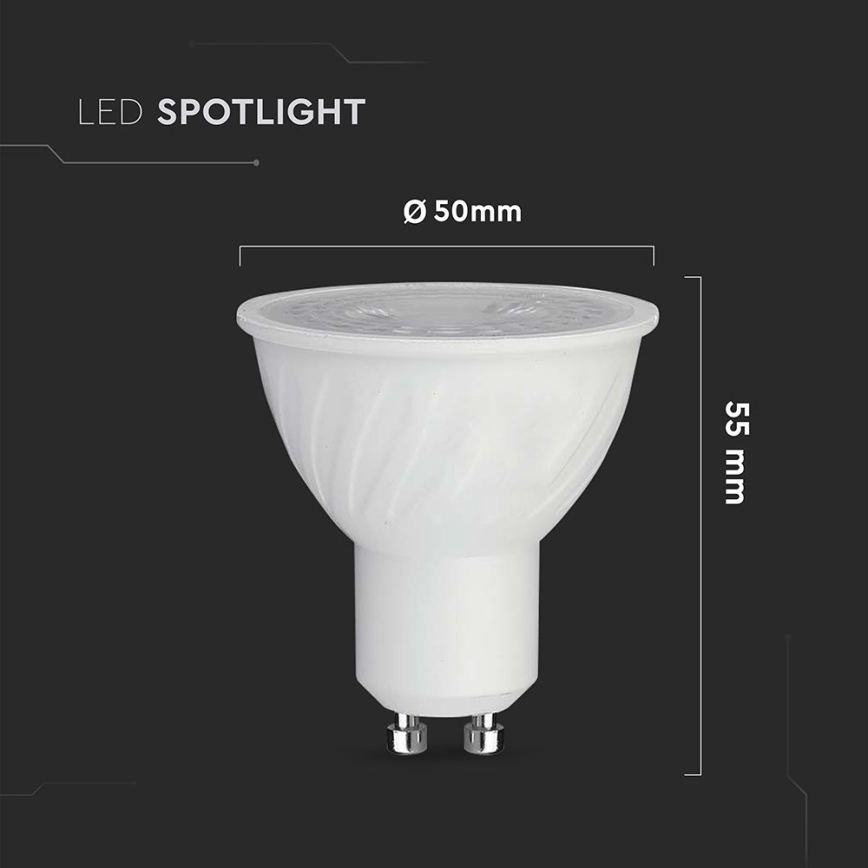 LED Prigušiva žarulja GU10/6W/230V 6500K 38°