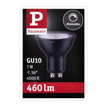 LED prigušiva žarulja GU10/7W/230V 4000K - Paulmann 28754