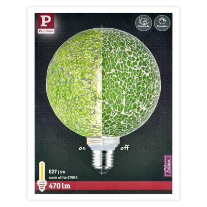 LED Prigušiva žarulja MOSAIC G125 E27/5W/230V 2700K - Paulmann 28747