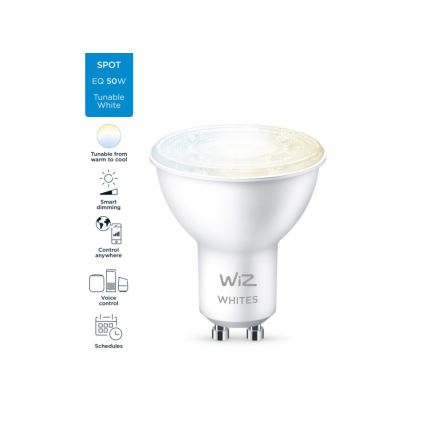 LED Prigušiva žarulja PAR16 GU10/4,7W/230V 2700-6500K CRI 90 Wi-Fi - WiZ