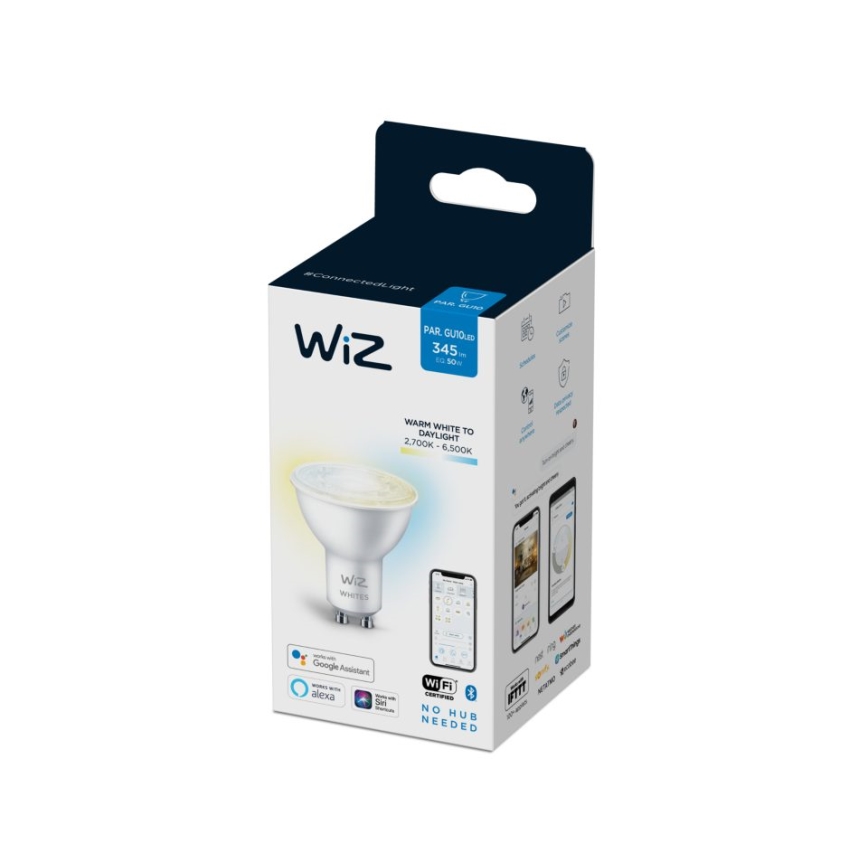 LED Prigušiva žarulja PAR16 GU10/4,7W/230V 2700-6500K CRI 90 Wi-Fi - WiZ